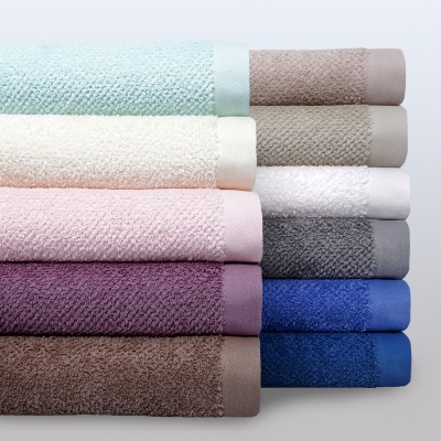 Полотенце махровое с петелькой "Венетто" (Бежевый)